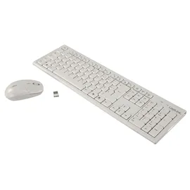 Logilink Funk Tastatur DE Set weiß (ID0104W)