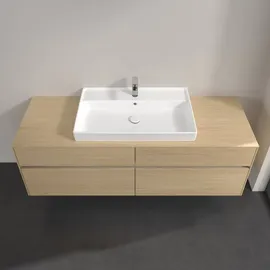 Villeroy & Boch Waschbeckenunterschrank Collaro 4 Auszüge 160 x 54,8 x 50 cm Nordic Oak/Cashmere