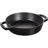 Staub Bratpfanne 26 cm schwarz mit 2 Griffen