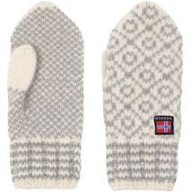 Devold of Norway Svalbard Wool Fausthandschuhe Offwhite/Grey XL