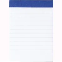 Brunnen 1055131 Notizblock A7 liniert, 50 Blatt, perforiert,