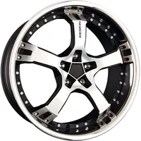 Keskin Tuning Keskin KT10 Humerus 9.5x18 ET25 5x100 63,4, mattschwarz frontpoliert