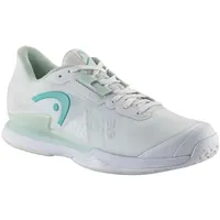 Head Sprint Pro 3.5 Women Tennisschuh, White/Aqua, 39