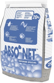 ABSO ́NET Superior Special Ölbindemittel, Ideal zur Aufnahme von Öl und Chemikalien, 20 kg - Sack