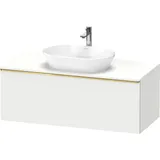 Duravit Waschtischunterschrank wandhängend „D-Neo“ 120 × 45,9 × 55 cm in Weiß Matt