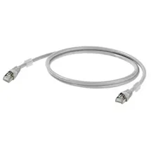 Weidmüller 1165940350 RJ45 Patchkabel CAT 6a S/FTP 35.00m Grau UL-zertifiziert 1St.