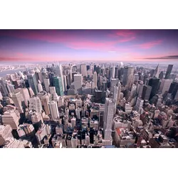 Fototapete PAPERMOON "New York", bunt, B:3,50m L:2,60m, Vlies, Tapeten