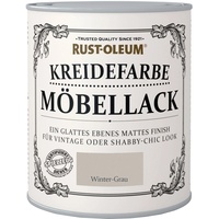 Rust-Oleum Kreidefarbe Möbellack Wintergrau Matt 750 ml