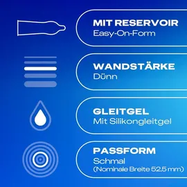 DUREX Gefühlsecht Slim Fit 10 St.