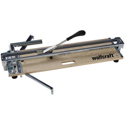 WOLFCRAFT Fliesenschneider » TC710 W«, silberfarben/Holzfarben, Holz/Metall - beige