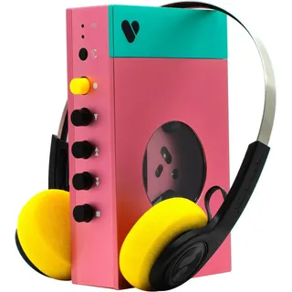 We Are Rewind WE-001-R1 Kassetten Player (Bluetooth) rosa