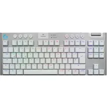 Logitech G915 X LIGHTSPEED TKL, weiß, LEDs RGB, GL TACTILE, USB/Bluetooth, DE (920-012733)