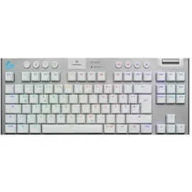 Logitech G915 X LIGHTSPEED TKL, weiß, LEDs RGB, GL TACTILE, USB/Bluetooth, DE (920-012733)