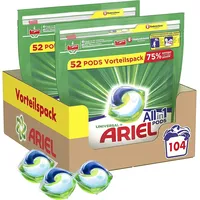 Ariel All-in-1 PODS Universal Waschmittel Wäsche 104 Waschladungen 2er Pack