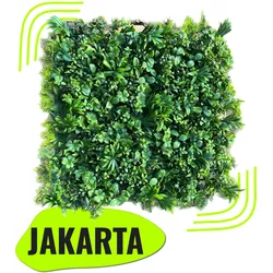 GeckoWall "JAKARTA" | Premium Dschungel Farn Pflanzenwand  | Gastronomie Wandverkleidung | Kunstpflanzen Wandmontage |Regenwald Wandpaneele künstlich