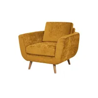SOHO Sessel  Smilla , gelb , Maße (cm): B: 94 H: 85 T: 93.0