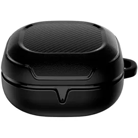 TECH-PROTECT Rough CARBON SAMSUNG GALAXY Buds 2 Pro (Kopfhörer Hülle), Kopfhörertasche / Schutzhülle, Schwarz