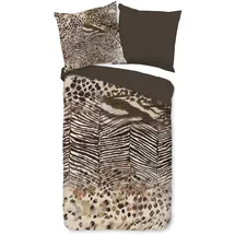 Muller Textil Skins Leopard Braun 135 x 200 cm + 2 x 80 x 80 cm