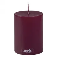 Sovie CANDLES Stumpenkerze 100 mm rot