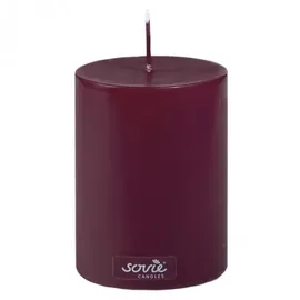 Sovie CANDLES Stumpenkerze 100 mm rot