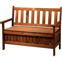 Dobar Gartenbank 115 x 58 x 89 cm braun