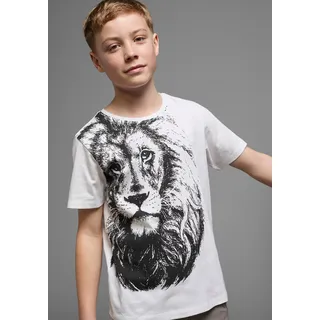 Kidsworld T-Shirt in weiß | Gr.: 140/146
