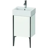Duravit XViu Waschtisch-Unterschrank XV4531RB218 43,4x33,4x49,3cm, schwarz matt, rechts, weiß matt