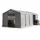 TOOLPORT 5x10 m Lagerzelt PVC-Plane, mit Bodenrahmen, ohne Statik - (79806)