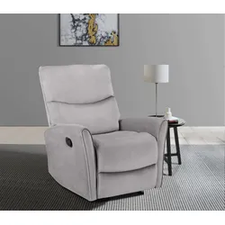 Relaxsessel HOME AFFAIRE "Chesley, TV-Sessel mit Schlaffunktion, Sessel Wohnzimmer", grau, B:81cm H:100cm T:98cm, 100% Polyesther, Sessel, mit Relaxfunktion, frei stellbar