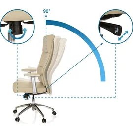HJH Office MONZA 20 Leder Beige