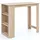 KADIMA DESIGN Küchentresen Gander 120 x 107,5 x 60 cm Beige