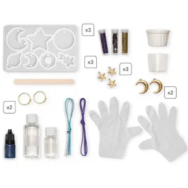 Juratoys Galaktischer Harzschmuck zum Selbermachen (14 Schmuckstücke)