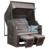 deVries Strandkorb Pure Classic XL Sun PE