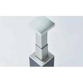 Wohnwert Beistelltisch Quatro Plus ¦ grau ¦ Maße (cm): B: 60 H: 46