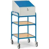 FETRA Rollpult 5844 mit Schreibpultaufsatz und 2 Ablageböden