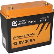 LIONTRON LiFePO4 Akku 12,8V 20Ah