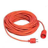 Unitec Verlängerungskabel Innen 25 Meter H05VV-F3G1,5, orange
