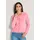 Madeleine Twinset Basic Strickjacke mit Halbarmpullover Rosa 48