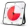 Time Timer MAX - Extra-Large Visueller Analog-Timer (44x44cm) - Austauschbare Zifferblätter - Optionaler Akustischer Alarm - Kein Lautes Ticken