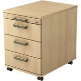 Hammerbacher Rollcontainer eiche 4 Auszüge