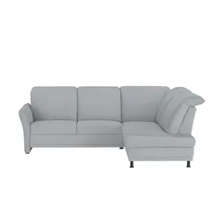 Polstermöbel Oelsa Ecksofa  Mallorca , grau , Maße (cm): B: 258 H: 92 T: 198