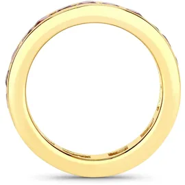 Rafaela Donata Ring Sterling Silber Rhodolith in gelbgold, | Gr.: 52