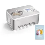Springlane Eismaschine Elisa Silber 2 l