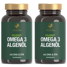 Vitactiv Omega-3 Algenöl Kapseln 60 St.