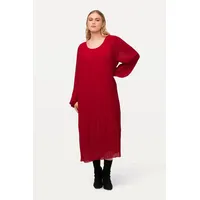 Ulla Popken Midikleid in rot | 46-48