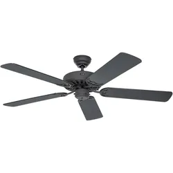 Deckenventilator Classic Royal 132 - Lack Graphit / Lack Matt Schwarz, Lack Graphit