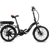 Sachsenrad E-Folding Bike F2 Farmers 20 Zoll elektrisches Fahrrad Faltbar, 470 Wh Akku bis 130 km Distanz,Damen Herren Elektrofahrrad E-Bike mit StVZO-Zulassung