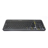 Logitech K360 Wireless Keyboard DE 2 Stück (920-003056)