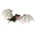 Magni W WIDMANN MILANO Party Fashion 10052 - Haarige Fledermaus mit pulsierend, blinkenden LED-Augen, 89cm, Dekoration, Hängedekoration, Horror, Halloween, Mottoparty