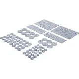 BGS Diy 80702 Satz Filzgleiter grau-meliert | 80-tlg.